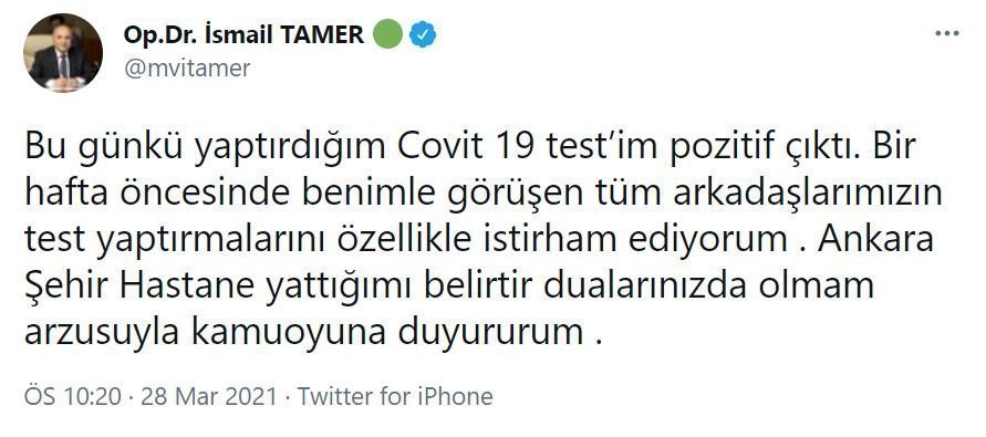 1001 İsmail Tamer kimdir? Nereli ve kaç yaşında? | İsmail Tamer koronavirüse mi yakalandı? | Sağlık durumu nasıl?