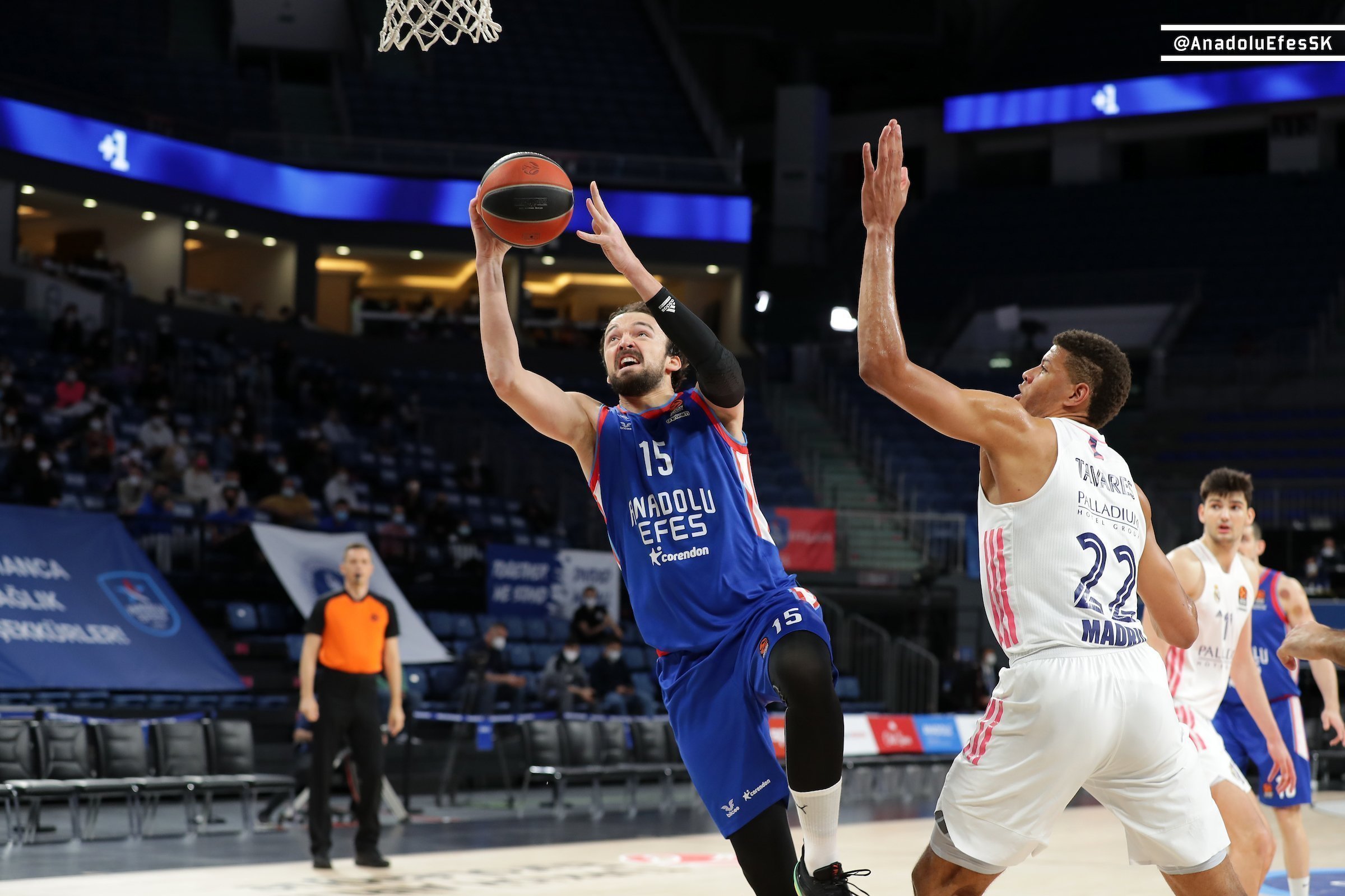 Real Madrid 80-76 Anadolu Efes – MAÇ SONUCU