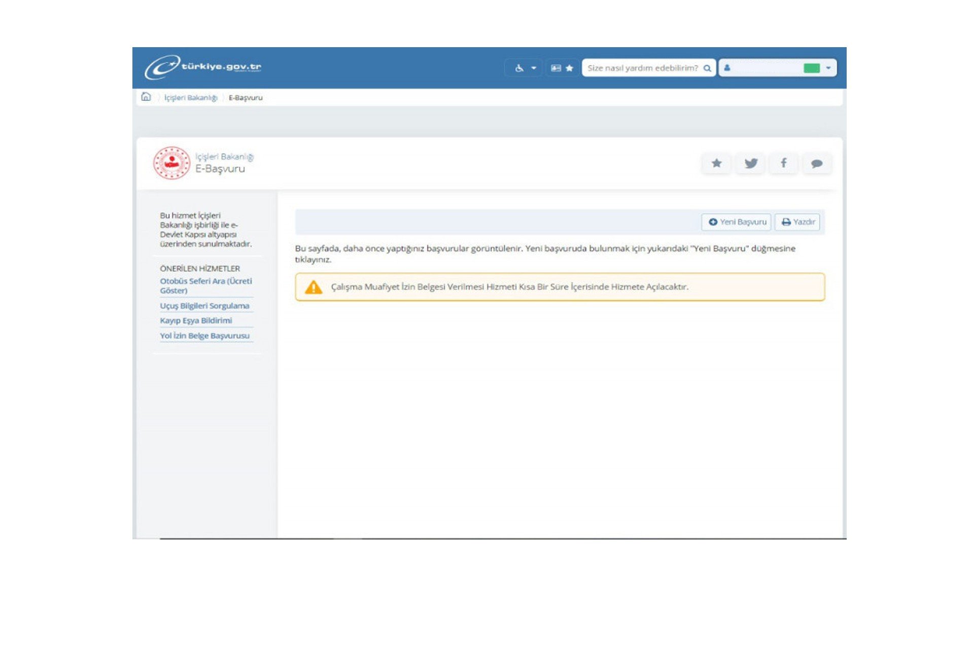 E-devlet'te yoğunluk, sistem hatasına neden oldu: Muafiyet belgesi alınamıyor!