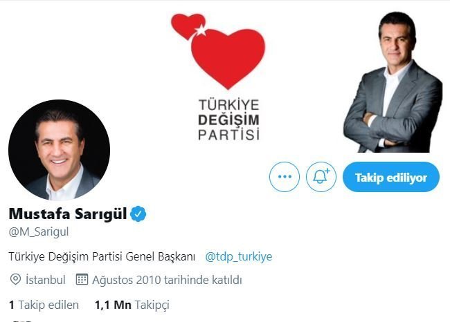 55-001 Mustafa Sarıgül kimdir? Nereli ve kaç yaşında? Mustafa Sarıgül partisinin adı ne? Mustafa Sarıgül Twitter adresi nedir?