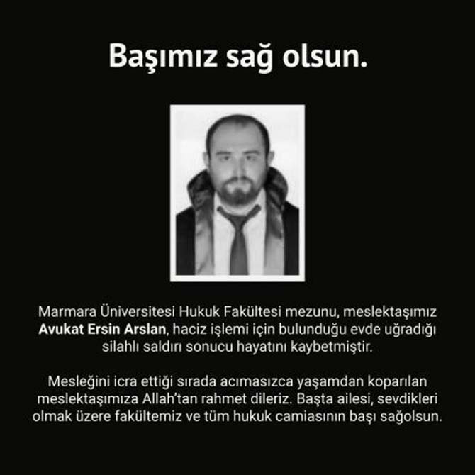 avukat111 Avukat Ersin Aslan kimdir? Kaç yaşında, neden öldü ? Nereli?