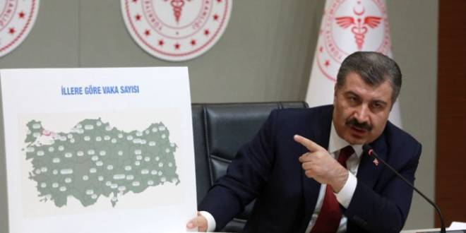 Bakan Koca paylaştı: Vaka sayıları en çok artan ve azalan iller