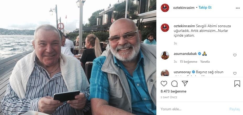 ra1 Rasim Öztekin'in ağabeyi Zeki Bülent Özker kimdir?