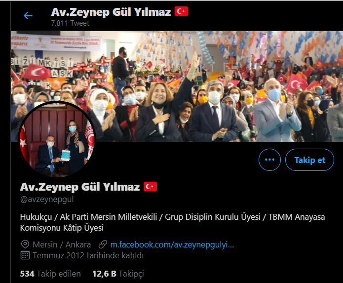screenshot-13 AK Parti Mersin Milletvekili Zeynep Gül Yılmaz kimdir? Nereli? Kaç yaşında? | Zeynep Gül Yılmaz Twitter