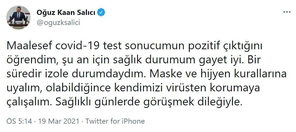 ss Oğuz Kaan Salıcı kimdir? Nereli ve kaç yaşında? | Oğuz Kaan Salıcı koronavirüse mi yakalandı? | Sağlık durumu nasıl?