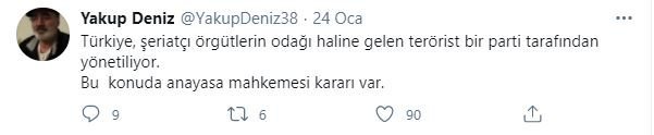 tweet1 Yakup Deniz kimdir? | Yakup Deniz Youtube kanalında Hz. Muhammed'e hakaret mi etti?