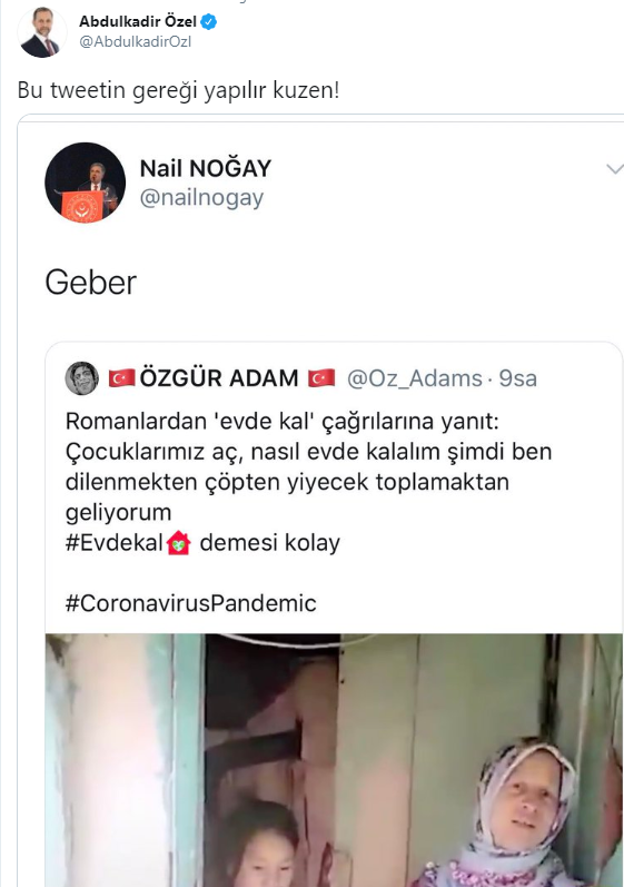 Nail Noğay kimdir? Twitter'da 'geber' diyen Nail Noğay kaç yaşında? Nereli?