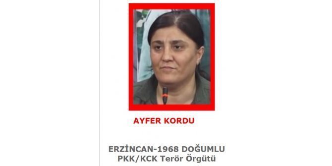 Ayfer Kordu kimdir? PKKlı Ayfer Kordu aslen nerelidir?