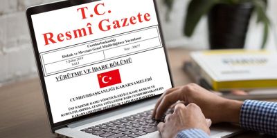 994226 Resmi Gazete'de bugün (05.11.2020) 31295 sayılı Resmi Gazete