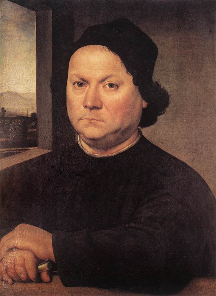 lorenzo-di-credi-ritratto-del-perugino Leonardo da Vinci kimdir?